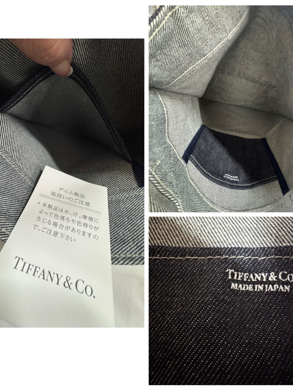 Tiffany and Co. Limited Edition Denim Tokyo bag. NWT - Picture 9 of 11
